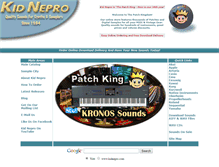 Tablet Screenshot of kidnepro.com